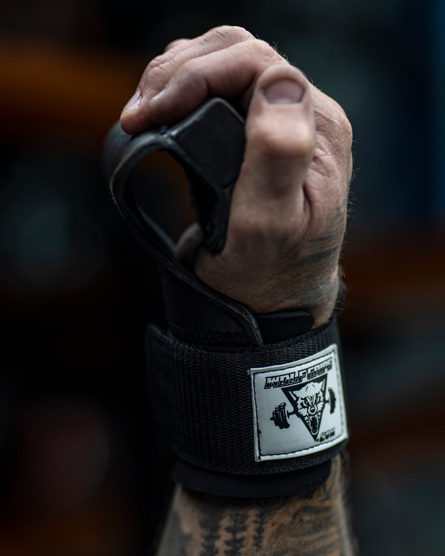 Wolf Grips - Non-slip Weightlifting Grips for Max Weight & Reps