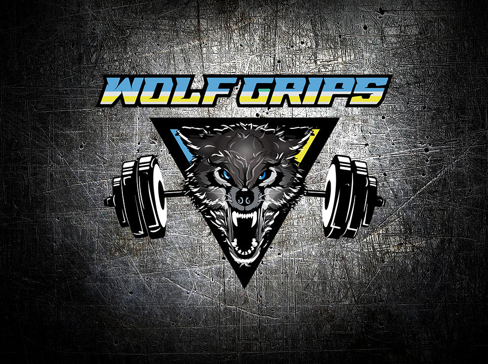 Wolf Grips - Non-slip Weightlifting Grips for Max Weight & Reps