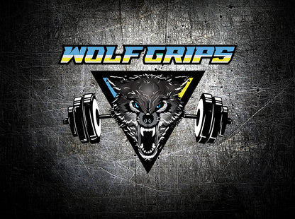 Wolf Grips - Non-slip Weightlifting Grips for Max Weight & Reps